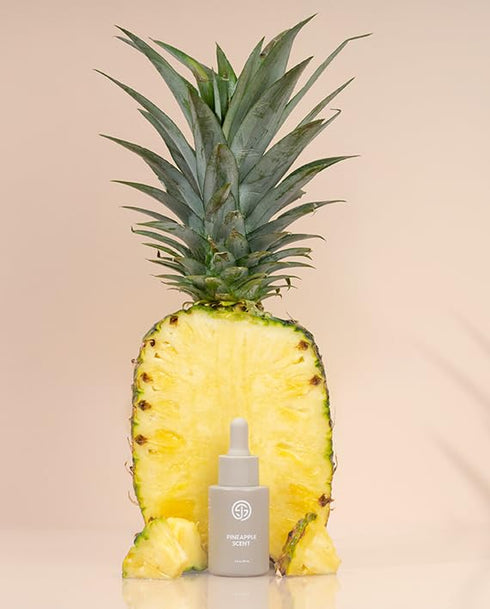 SJOLIE Sunless Tanning Additive - Pineapple Scent Drops to Enhance Spray Tan or Self Tanners, 1oz