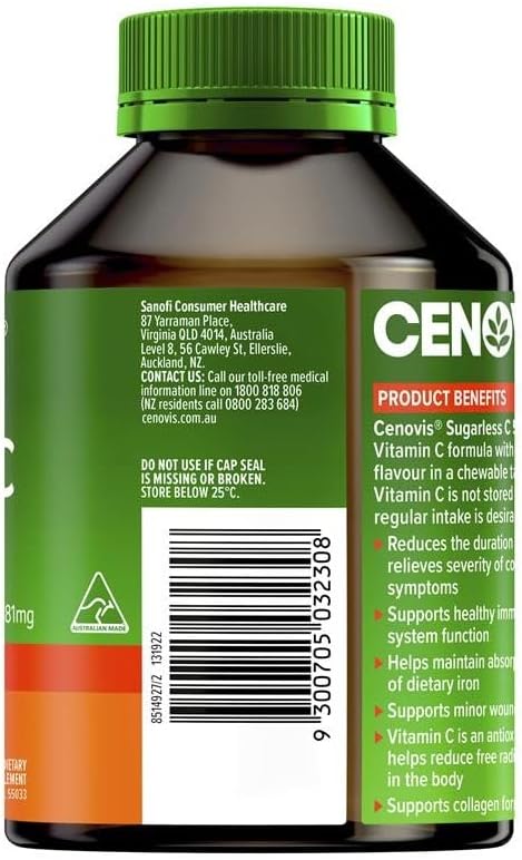 Vitamin C 500mg - Sugarless 300 Tablets