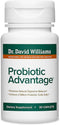 Dr. David Williams' Probiotic Advantage Supplement, 30 Caplets, 7 Unique Strains, Patented Technology