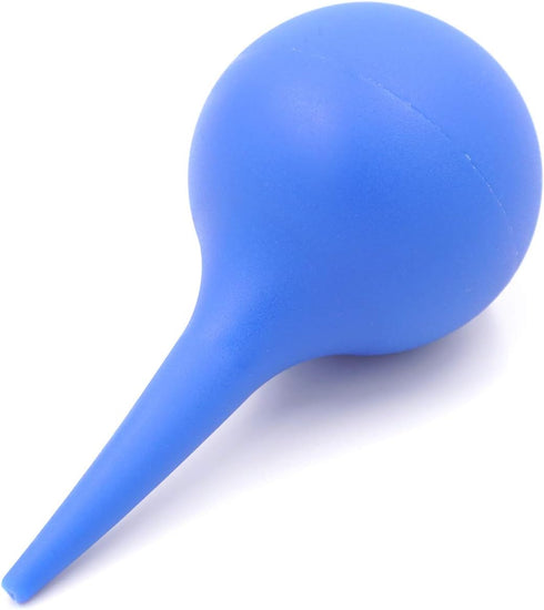 Honbay 75ml Rubber Squeeze Bulb Ear Syringe Ball, Laboratory Tool (Blue)