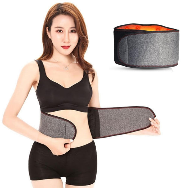 Self Heating Magnetic Therapy Lower Back Brace for Men Women, Adjustable Lumbar Support Belt for Sciatica Pain Relief