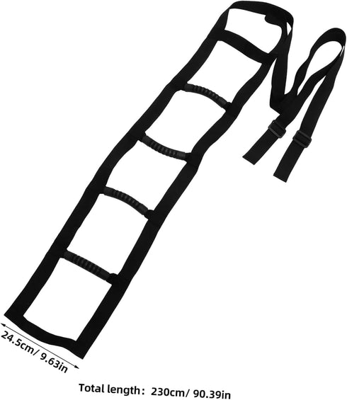 Senior Bed Support Strap with Five Hand Grips - Easy Rising Assist