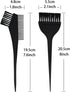YANTAISIYU 3 Pcs Salon Hair Dyeing Kit Tools - Hair Color Mixing Bowl Tinting Brush and Angled Comb