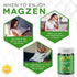 ZEN Magnesium Gummies - Premium Sensoril Ashwagandha Gummies with L-Theanine for Calm & Stress Support (30 Green Apple