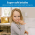 Set, 0-3 4-Pack Dr. Brown's Infant-to-Toddler Toothbrush Soft & Gentle Manual Toothbrushes for Baby