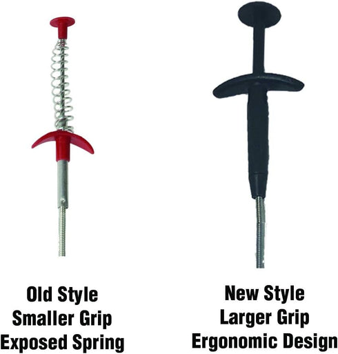 PF WaterWorks GrabEASY 60" Ergonomic Handle, Flexible 4 Claw Pick-Up Tool, Drain Snake