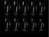 YIMART 500pcs/pack Stiletto False Nails - Clear Long Almond False Nail Tips for Decoration Nails Salon (Clear Long