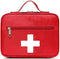 Gatycallaty Empty First Aid Bag - Medium Emergency Treatment Medical Multi-Pocket for Home Office Car Traveling Hiking