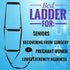 OYSTERBOY Bed Rope Ladder Pull/Sit Up Assist Device with Non-Slip Padded Handle Strap - Sit Up Hoist for Elderly Senior