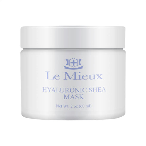 Le Mieux Hyaluronic Shea Mask, 2 oz, Hydrating Cream Mask for Dry & Mature Skin