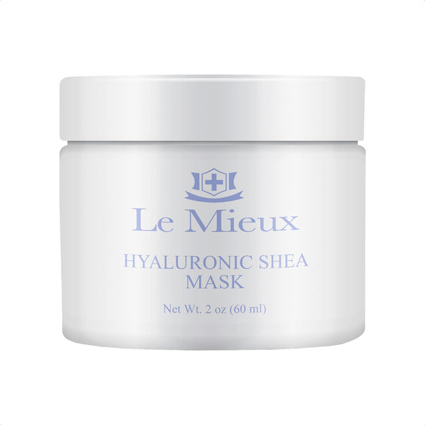 Le Mieux Hyaluronic Shea Mask, 2 oz, Hydrating Cream Mask for Dry & Mature Skin