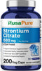 NusaPure Strontium - 680 mg, 200 Vegetarian Caps - Non-GMO, Vegan