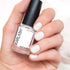 Karlash Super White Nail Polish, 0.5 ounce Long-lasting and Smooth Application