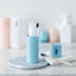 Kinteshun Travel Toothbrush Case Portable Toothbrush and Toothpaste Container Holder with Mouthwash Cup Oral cleaning