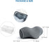 Neck Pillows for Pain Relief, Cervical Support Pillow with Pillowcase, Memory Foam Relaxer for Home & Travel (Black)