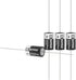 EEMB 4Pack ER14250 1/2AA 3.6V Lithium Battery with AX Solder Tabs