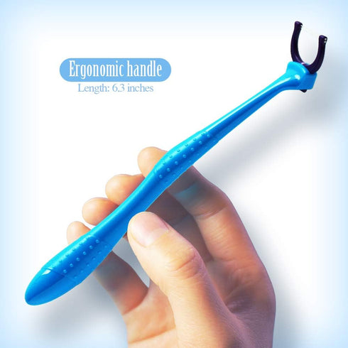 Evolutionary Clean Dental Flossers, Kit of Refills Plus Long Handle, 200 T-Tension Refills