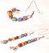 7 Chakra Stones Healing Crystals Hanging Ornament - Chakra Tassel Christmas Ornaments for Home Decoration