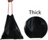 13 Gallon Drawstring Garbage Bags, Tall Kitchen Trash Bags, Black, 110 Counts