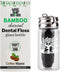 Dental Floss, Bamboo Charcoal Woven Thread, Coffee Flavor for Effective Teeth Cleaning