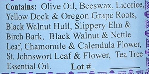 WiseWays Herbals Black Walnut-Tea Tree Salve, 2 oz