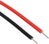 YUTOKEER 9V 15cm 5Pcs Battery Clip Connector Tinned Wire Leads Black Red I Type Battery snap Clip Connector