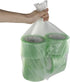 Small Garbage Bags, 3 Gallon, 225 Count, Black, Clear and White
