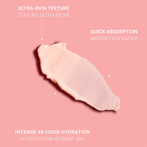 Panier des Sens Ultra Rich Face Cream - 1.7 fl oz, with Hyaluronic Acid + Peony Extract for Moisturizing Radiance