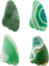 Quiote Natural Jade Gua Sha Scraping Massage Tool IASTM Guasha Board, Great Tools for SPA Acupuncture Therapy Trigger