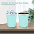 25 Pack 8 oz Disposable Paper Cups, Light Blue Paper Coffee Cups for Hot/Cold Beverages, Suitable for Offices