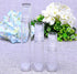 12Pcs 5ML Empty Refillable Cosmetic Containers - Cream Lotion Bottles, Portable Clear Plastic Airless Pump Vials