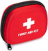 First Aid Hard Case, Empty EVA Hard Red Medical Bag for Home Health, First Emergency Responder Camping Outdoors