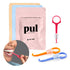 PUL 2 in 1 Chewies & Clear Aligner Removal Tool Combo by The Pultool | Compatible with Invisalign Removable Braces & Trays, Aligners, Retainers, & Dentures | Hygienic, Durable, Compact