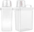ZJRDYYK 2 Pack 61 OZ 1.8L, 2 Count, Laundry Detergent Dispenser, Liquid Detergent Dispenser for Laundry Room