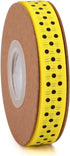 Bee & Flower Grosgrain Ribbon, Yellow Black White for Gift Wrapping, Party Decoration, Hair Bows, All Crafting (4 Rolls)