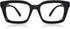 JiSoo Large Frame Reading Glasses, Blue Light Blocking, Fashion Readers 1.0, Black for Women and Men