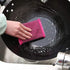 6 Pieces Non-Scratch Scrub Sponges Pads, Heavy Duty Cleaning Scrub Sponge, Multi-Use Dish Wash Sponge - Gold