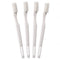 FRESHMINT Adult Toothbrush, 30 Tuft Soft Nylon Bristle, 144 Pack Individually Wrapped