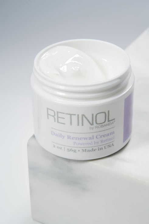 Retinol Daily Renewal Cream¦ Weightless Anti Wrinkle Cream for Face and Neck