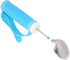 Adaptive Utensils, 2 in 1 Spoons Forks, Stainless Steel Flatware with Adjustable Strap for Elderly Independent Eating
