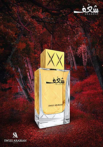 Swiss Arabian Shaghaf (Feminine) EDP Spray, 2.5 Oz, Luxury Products From Dubai, Lasting and Addictive Fragrance