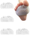 4 Pairs Metatarsal Gel Pads, Toe Separators for Bunions and Foot Pain Relief, Hammer Toe Corrector Spacers