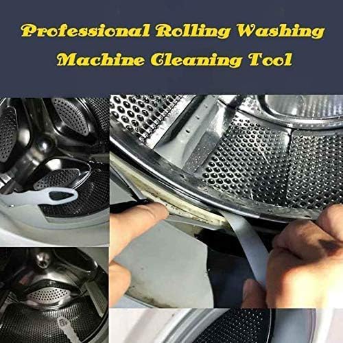 Arinda Rolling Washing Machine Cleaning Brush, Durable Nylon Cleaning Brushes for Home