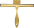 10inch Stainless Water Cleaning Squeegee with Silicon Rubber for Bathroom, Car or Kitchen - 3 Choices (Gold)