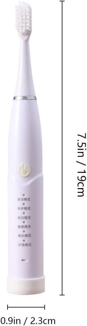 Rechargeable Smart Toothbrush for Sensitive Gums - Multiple Modes & Brush Heads
