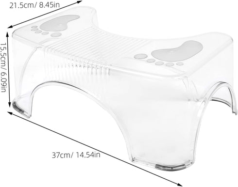 Compact Bathroom Spa Stool - Foldable Nonslip Shower Bench