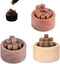 RICHINNA Wood Diffuser,3 Set of Wood Diffuser for Essential Oils,Car Fragrant Small Aromatherapy