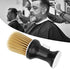 Neck Duster, Soft Hair Neck Duster for Hairdressing Powder Storage, Cleaning Brush for Haircut (Black)