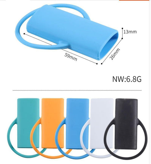 5Pcs Colorful Silicone Lighter Case, Portable Durable Non-Slip Smell Proof Lighter Holder, Crush Proof Cover for Men