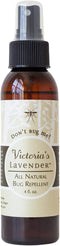 Victoria's Lavender Organic “Don’t Bug Me” Insect Spray, Made with Plant Based Essential Oils & Aloe Vera (4 oz Single)